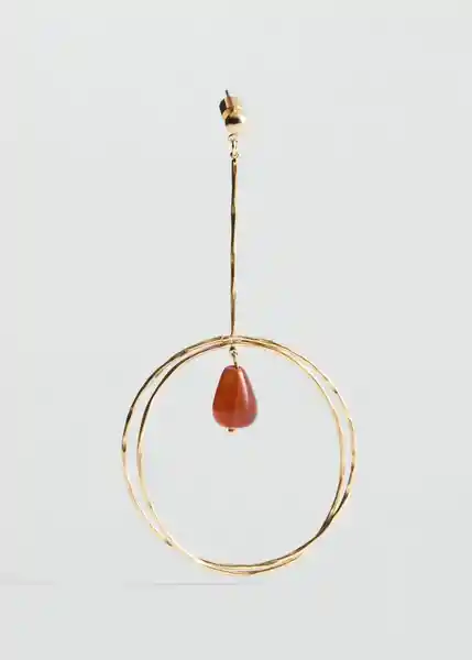 Pendientes Miriam Oro Talla 99 Mujer Mango