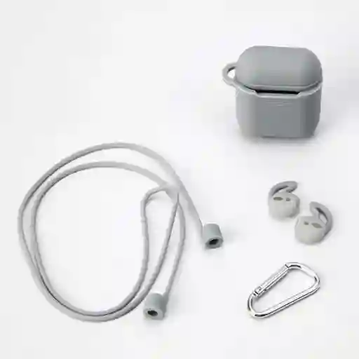 Be Mix Estuche Para Airpods Gris HT1925