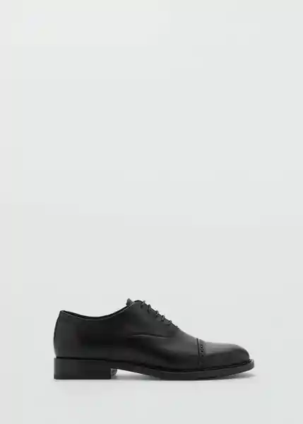 Zapato Madrid Negro Talla 39 Hombre Mango