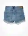 American Eagle Short Denim Next Level Curvy Roto Índigo Talla 00