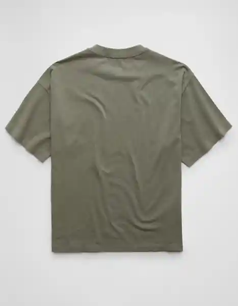 Camiseta Hombre Verde Talla MEDIUM 3664347 American Eagle