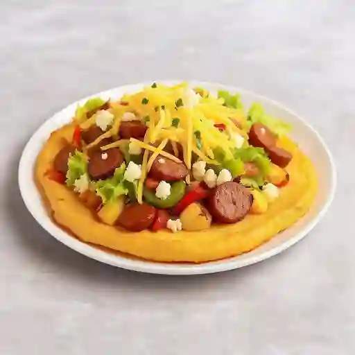 Patacón de Chorizo