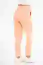 Regged Pantalón Harem Color Rosado Salmon Talla 10