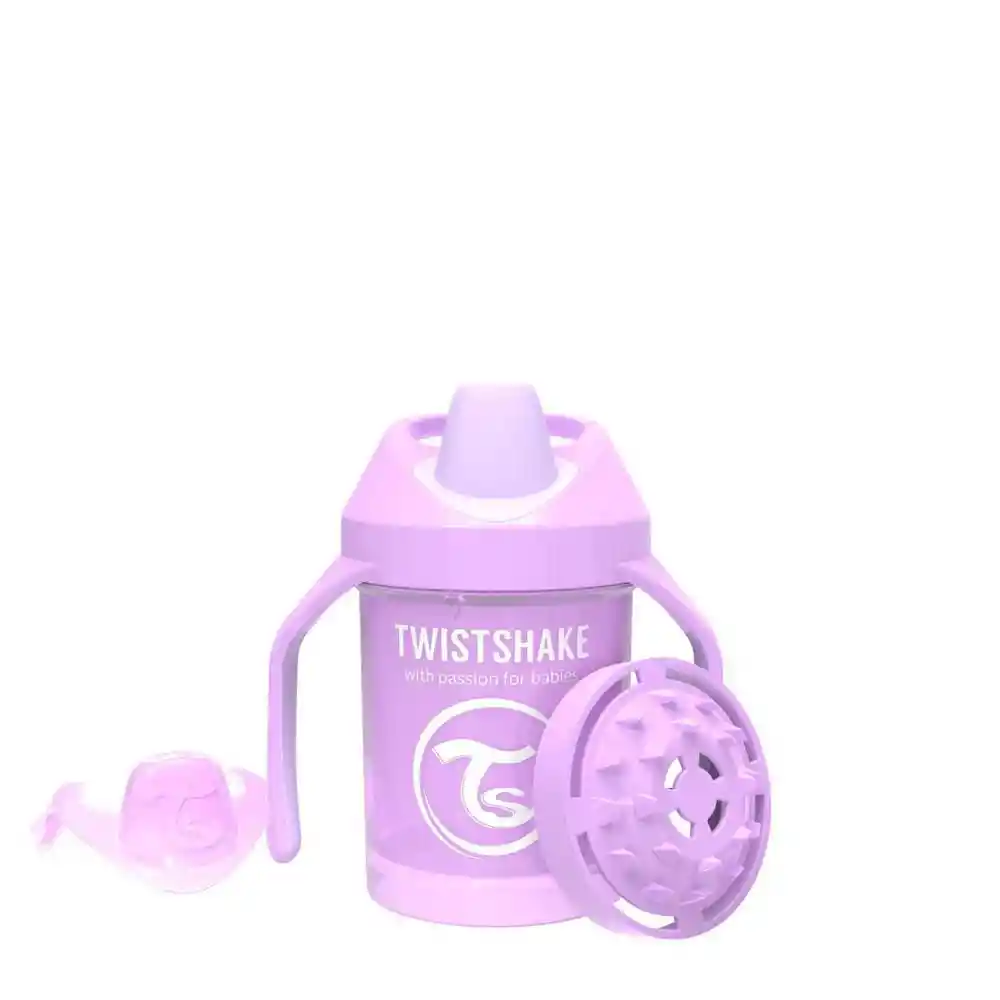 Twistshake Vaso Mini Cup 230 mL 4 +m Pastel Purple