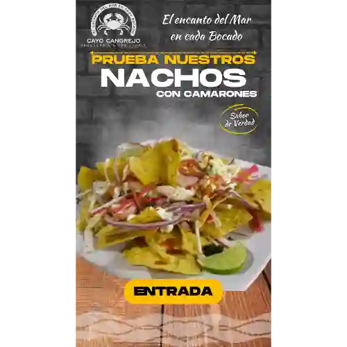 Nachos con Camarones