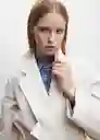 Abrigo Trench Sahara Piedra Talla L Mujer Mango
