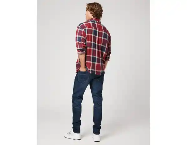 Jean Athletic Skinny Hombre Azul T. 38 x 32 American Eagle