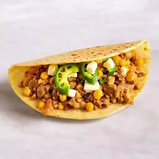 Cachapa con Lomo Picado