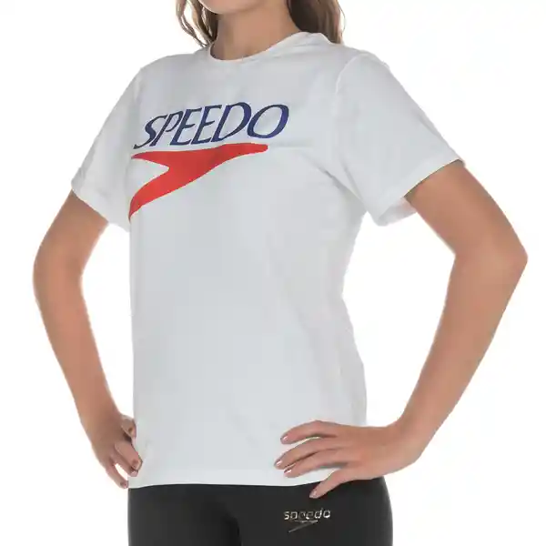 Speedo T-Shirt Mc Logo Vintage Fem-L-01