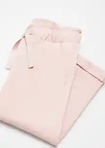 Pantalón Vienab Rosa Talla 69 Niñas Mango