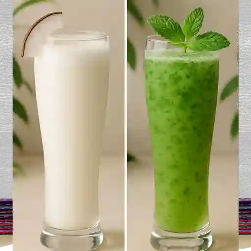 Limonada de coco / hierbabuena