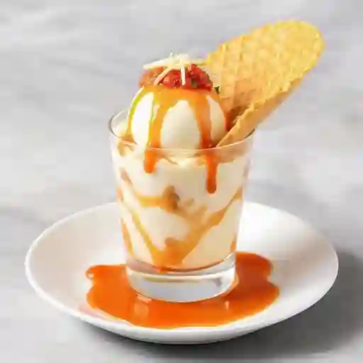 1 Bola De Helado Con Queso