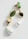 Pendientes Merida Oro Talla 99 Mujer Mango