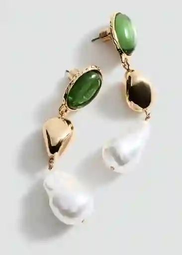 Pendientes Merida Oro Talla 99 Mujer Mango