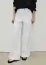 Jean Emma Blanco Talla 34 Mujer Mango