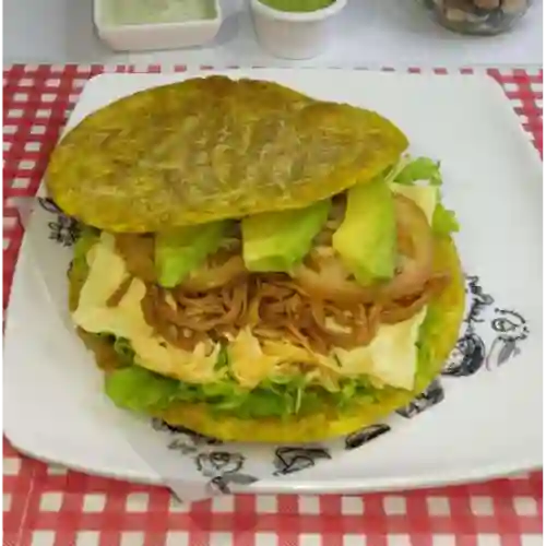 Patacón Burger el Tradicional