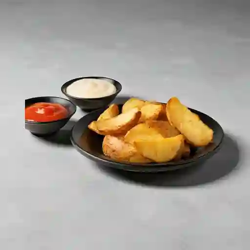 Papas en Casco