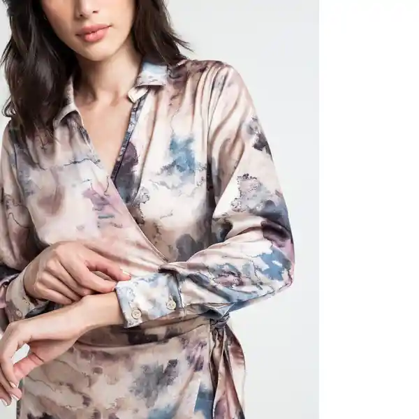  Vestido Born Beige Arena Claro Talla L Naf-Naf 