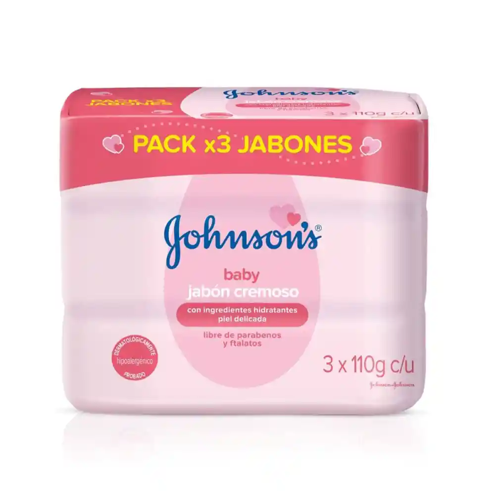 Johnsons Baby Jabón Johnson´s Baby Humectante x 110 gr