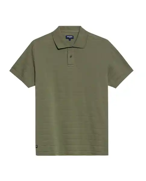 Camiseta Polo Verde Miliciano Oscuro Talla L Chevignon