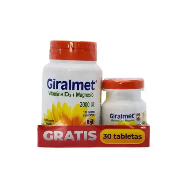 Giralmet (2000 UI) 130 Tabletas