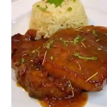 Filete de cerdo bbq