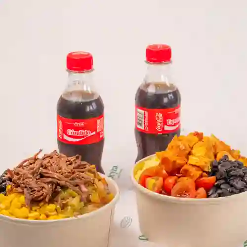 Combo Duo Picante + 2 Coca Cola 250 ml