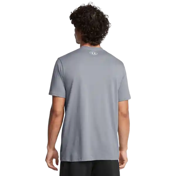 Under Armour Camiseta Sportstyle Logo Update Hombre Gris Sm
