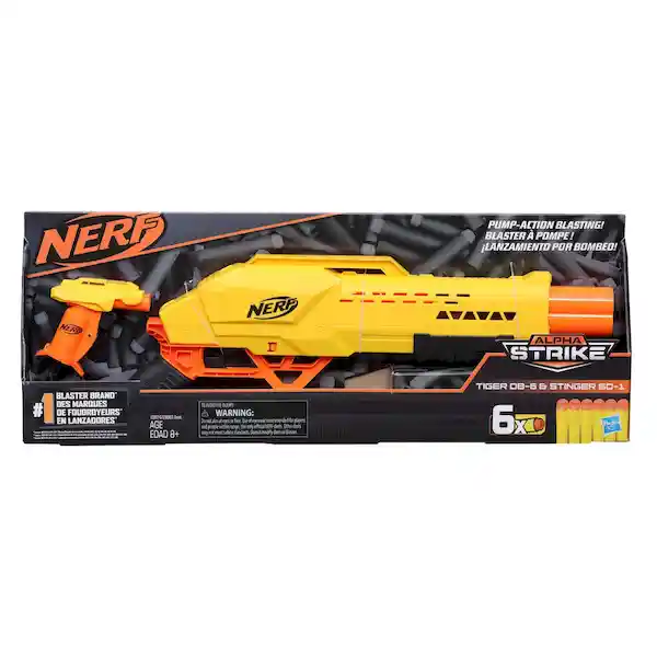 Nerf Set Lanzador Alpha Strike E8863