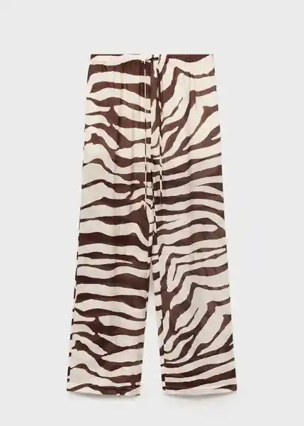 Pantalón Koni Crudo Talla S Mujer Mango