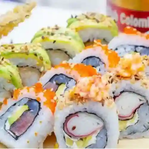 Salmón Skin Sushi