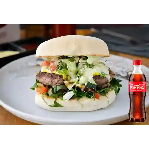 Sándwich Cordero Sirio-Libanes +Cocacola Org 400ml