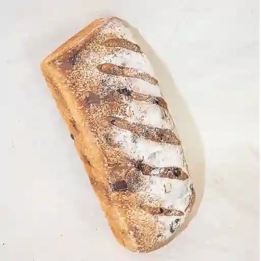 Siciliano de chocolate y arándanos