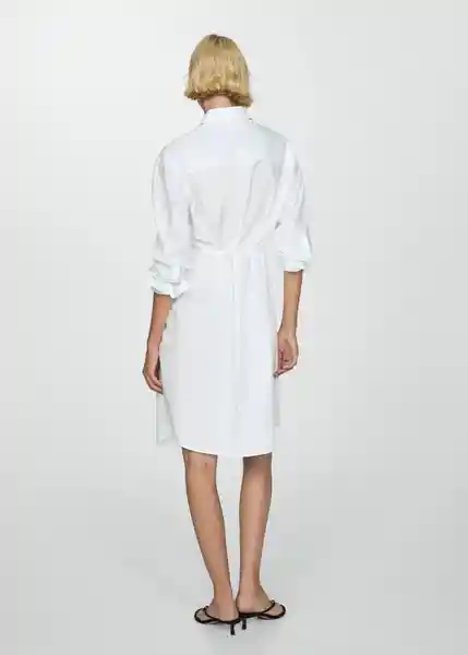 Camisa Blanche Blanco Talla S Mujer Mango