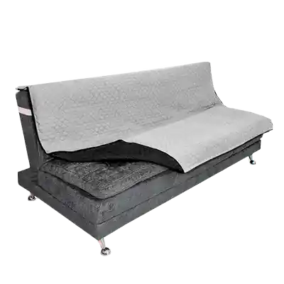 Protector Clic Clack Negro-gris 180x180cm