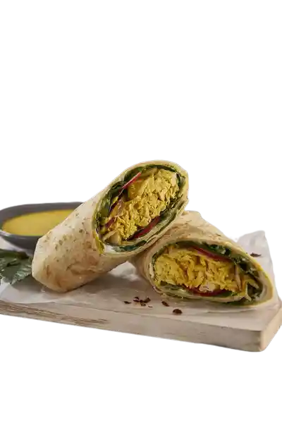 Wrap de Pollo al Curry