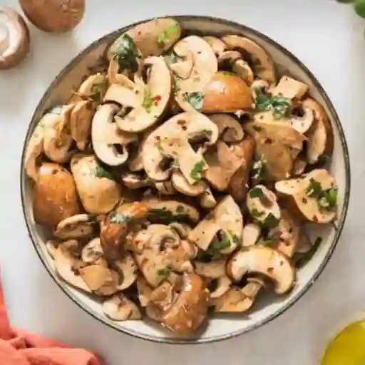 Champiñones porción