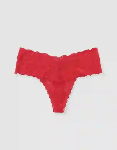 Calzón Rojo Aerie Talla SMALL 7728572 American Eagle