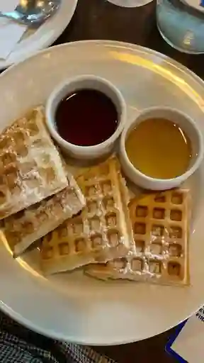 Waffle Mantequilla y Miel de Maple