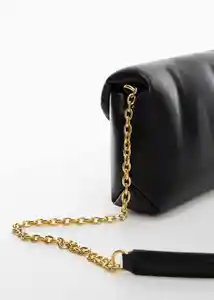 Bolso P Falco Negro Mujer Mango