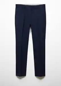Pantalón París Marino Talla 36 Hombre Mango