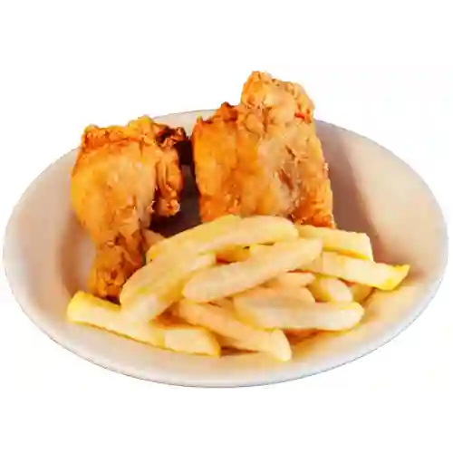 1/4 Pollo Broaster