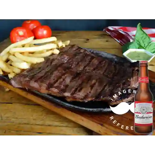 Combo Punta de Anca + Budweiser 330 ml