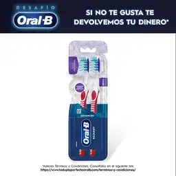 Cepillo de Dientes Remoción de Manchas Oral-B Radiant con Cerdas Interdentales 2 Unidades