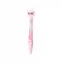 Esfero Con Brillos Tinta Azul Gigi Pig Mini Family Rosa Miniso