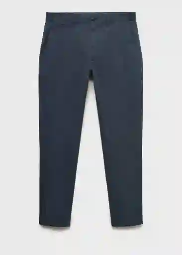 Pantalón Prato Índigo Talla 38 Hombre Mango
