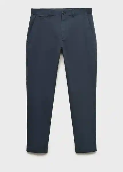 Pantalón Prato Índigo Talla 38 Hombre Mango