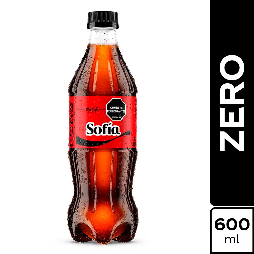 Coca-Cola Gaseosa Zero 600 mL