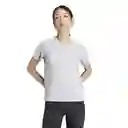 Adidas Camiseta Tr-es 3s Para Mujer Gris Talla M