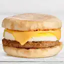 Sandwich Huevo, Carne y Queso